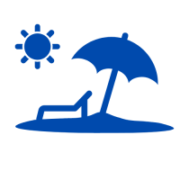 Attrezzatura da spiaggia Cala Gonone